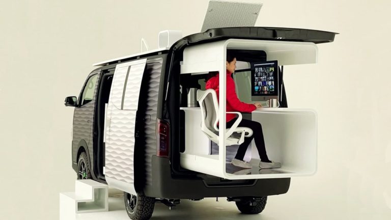 Caravan NV350 Office Pod